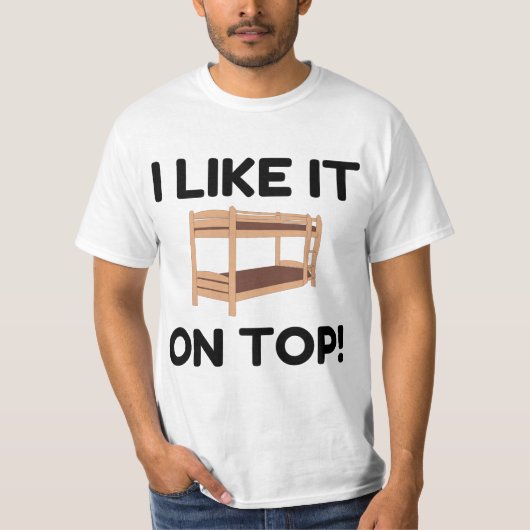 T-shirt Lit superposé supérieur (Devant)