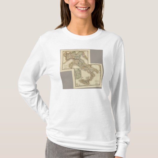 T-shirt L'Italie composée (Devant)