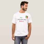 T-shirt L'Italie II fier (Devant entier)