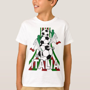 T-shirt L'Italie Italie, le football aa du football
