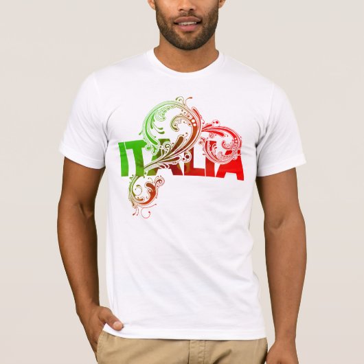 T-shirt L'ITALIE - l'Italie (Devant)