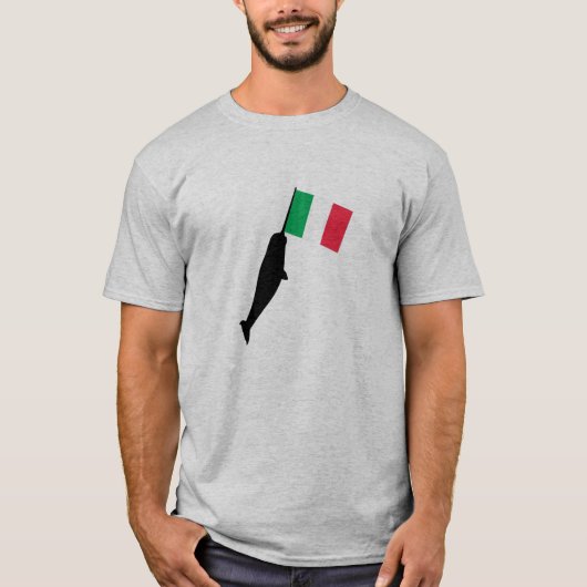 T-shirt l'Italie Narwhal (Devant)