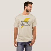 T-shirt Litecine HODL en grève (Devant entier)