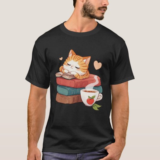 T-shirt Literary Catnap (Devant)