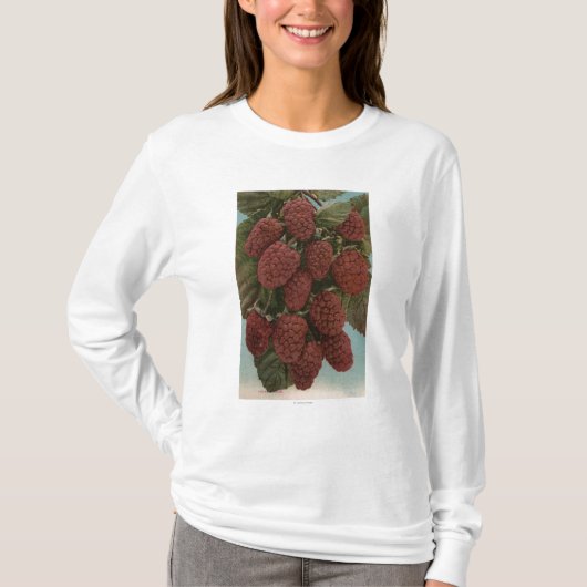 T-shirt Lithographie de Chromo de fruit de (Devant)