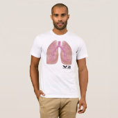 T-shirt LITRE V2 de l'humain 12,0 (Devant entier)