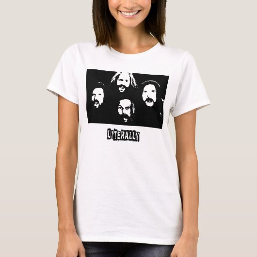 T-SHIRT LITTÉRALEMENT (Devant)