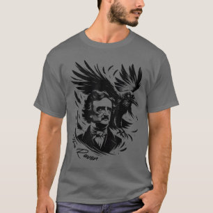 T-shirt Littérature Gothique Edgar Allan Poe Académie Somb