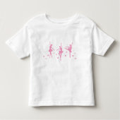 T-Shirt Little Ballerinas Ruffled Toddler (Devant)
