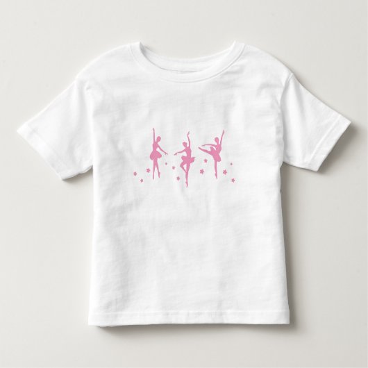 T-Shirt Little Ballerinas Ruffled Toddler (Devant)