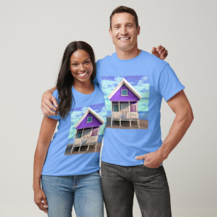 T-shirt Little Beach Shack sur le sable