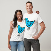T-shirt Little Bird - Bleu (Unisexe)