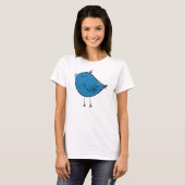 T-shirt little blue bird (Devant entier)