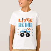 T-shirt little brother monster truck (Devant)
