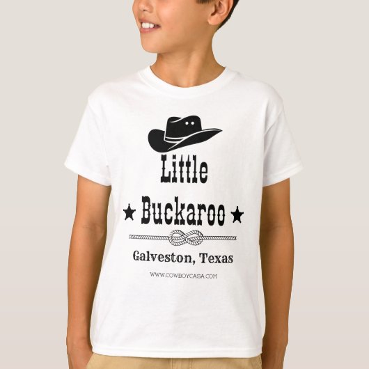 T-shirt Little Buckaroo (Devant)