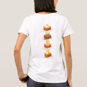 T-shirt Little Cat & Walnut bread (Dos)