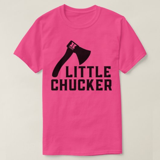 T-shirt Little Chucker Ax jetant drôle 2 (Design devant)