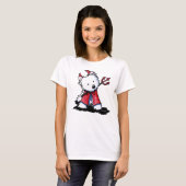 T-shirt Little Devil Westie Apparel (Devant entier)