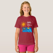 T-shirt Little Diver with Jelly Fish - Girls' Basic T-Shir (Devant entier)