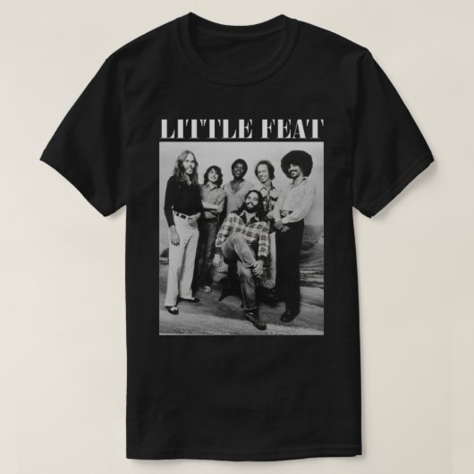 T-shirt Little Feat rock and roll music (Design devant)