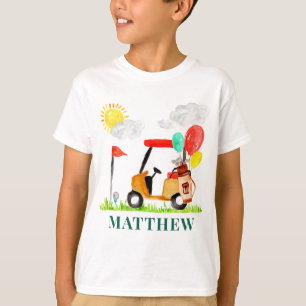 T-shirt Little Golf Panier Balloons Pro Par-tee Anniversai