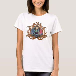 T-shirt Little Gothic Fairy and Dragon Imaginaire Art