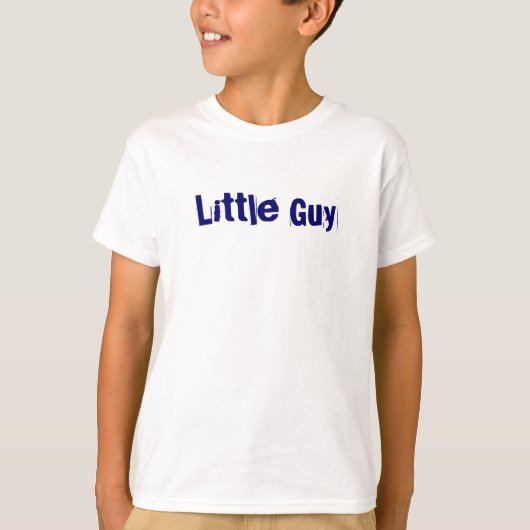 T-shirt Little Guy Kids Shirt (Big Guy) (Devant)