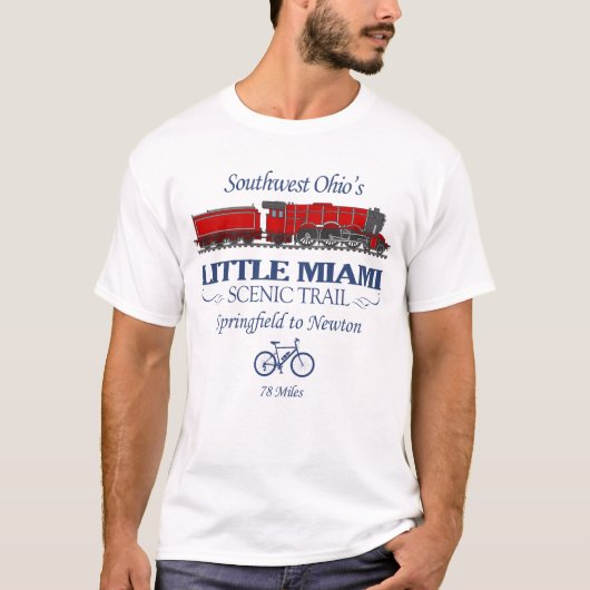 T-shirt Little Miami Pittoresque Trail (RT2) (Devant)