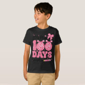 T-shirt Little Miss 100 Days Smarter Kids Girls 100th Day (Devant entier)