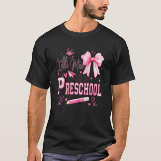 T-shirt Little Miss Preschool First Day of Preschool Cute