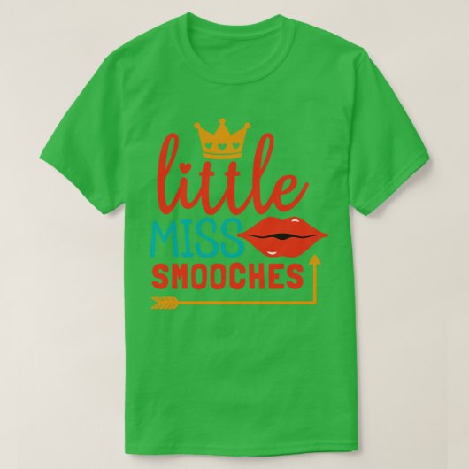 T-shirt Little Miss Smooches (Design devant)