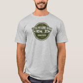 T-shirt Little Missouri River Arkansas Kayak (Devant)