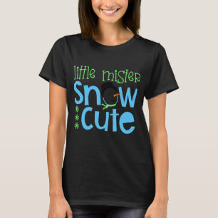 T-shirt Little Mister Snow