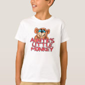 T-shirt Little Monkey de tante (Devant)