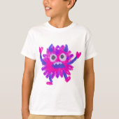 T-shirt Little Monster Animal Drawing (Devant)
