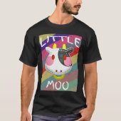 T-shirt Little Moo Cow CGLRE Régression de l'âge Fumée Lit (Devant)