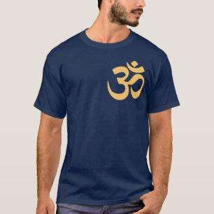 T-shirt Little Om Yoga Méditation Subtile