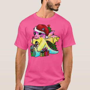 T-shirt Little Pan Christmas Dragon