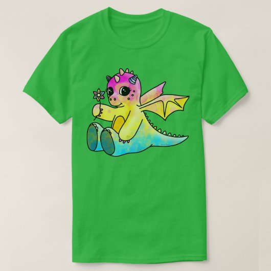 T-shirt Little Pan Dragon (Design devant)