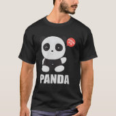 T-shirt Little Panda Never Say No To Panda (Devant)
