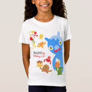 T-Shirt Little Party Monster and confetti Anniversaire Par