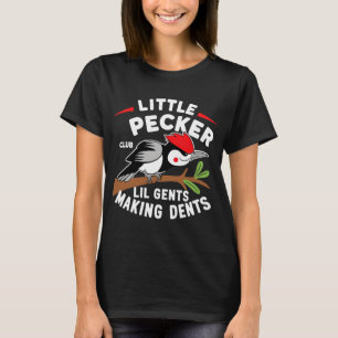 T-shirt Little Pecker Club Lil Gents Fabriquant Des Dents 
