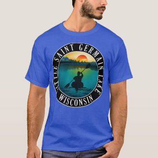 T-shirt Little Saint Germain Lake Wisconsin Kayaking