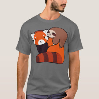 T-shirt Little Sloth et Red Panda