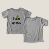 T-shirt Little Sprout (Design Recto & Verso)