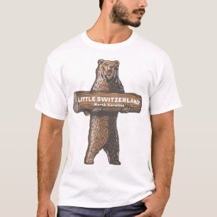 T-shirt Little Switzerland North Carolina Nc Bear Vacances