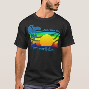 T-shirt Little Torch Key Floride Retro Tropical Beach Suns