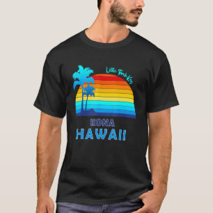 T-shirt Little Torch Key Kona Hawaii Retro Tropical Beach