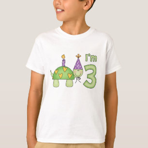 T-shirt Little Turtle 3e anniversaire