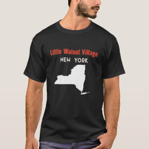 T-shirt Little Walnut Village New York USA State America T